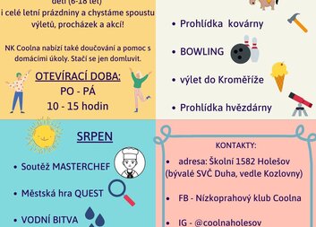 Coolna - Nabité prázdniny