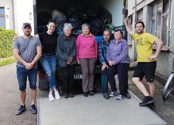 Humanitární sbírka šatstva jaro 2024 - poděkování