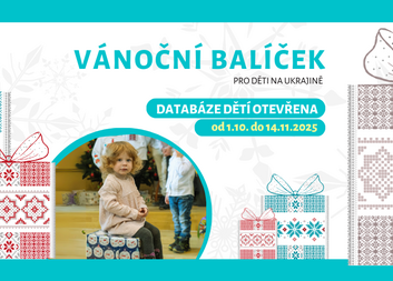 Vánoční balíček pro děti na Ukrajině 2025
